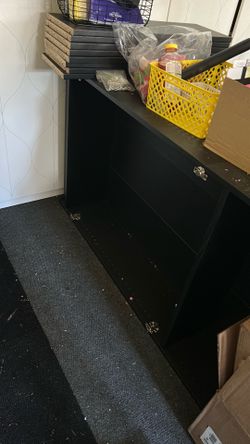 IKEA glass front bookcases
