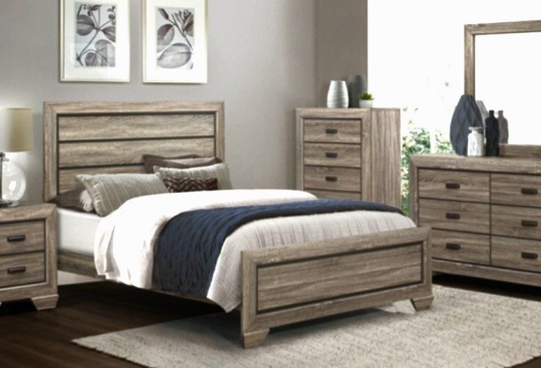 Elm Queen Bed Frame 