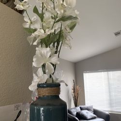 Small Vase With Flowers