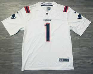 2020 Nike Cam Newton New England Patriots Jersey NFL Men’s 2XL NWT White Thumbnail