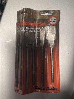 Wood Boring Bit Set (6)