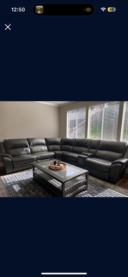 Dark Gray Reclining Couches