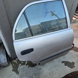 1998-02 Corolla Rear Passenger Door / Kick Panel / Harness 