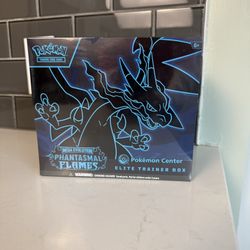 Pokemon TCG Phantasmal Flames Pokemon Center Exclusive ETB