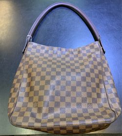 Louis Vuitton 12” deep Shoulder Satchel, Good used Shape