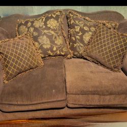 Brown Loveseat FREE