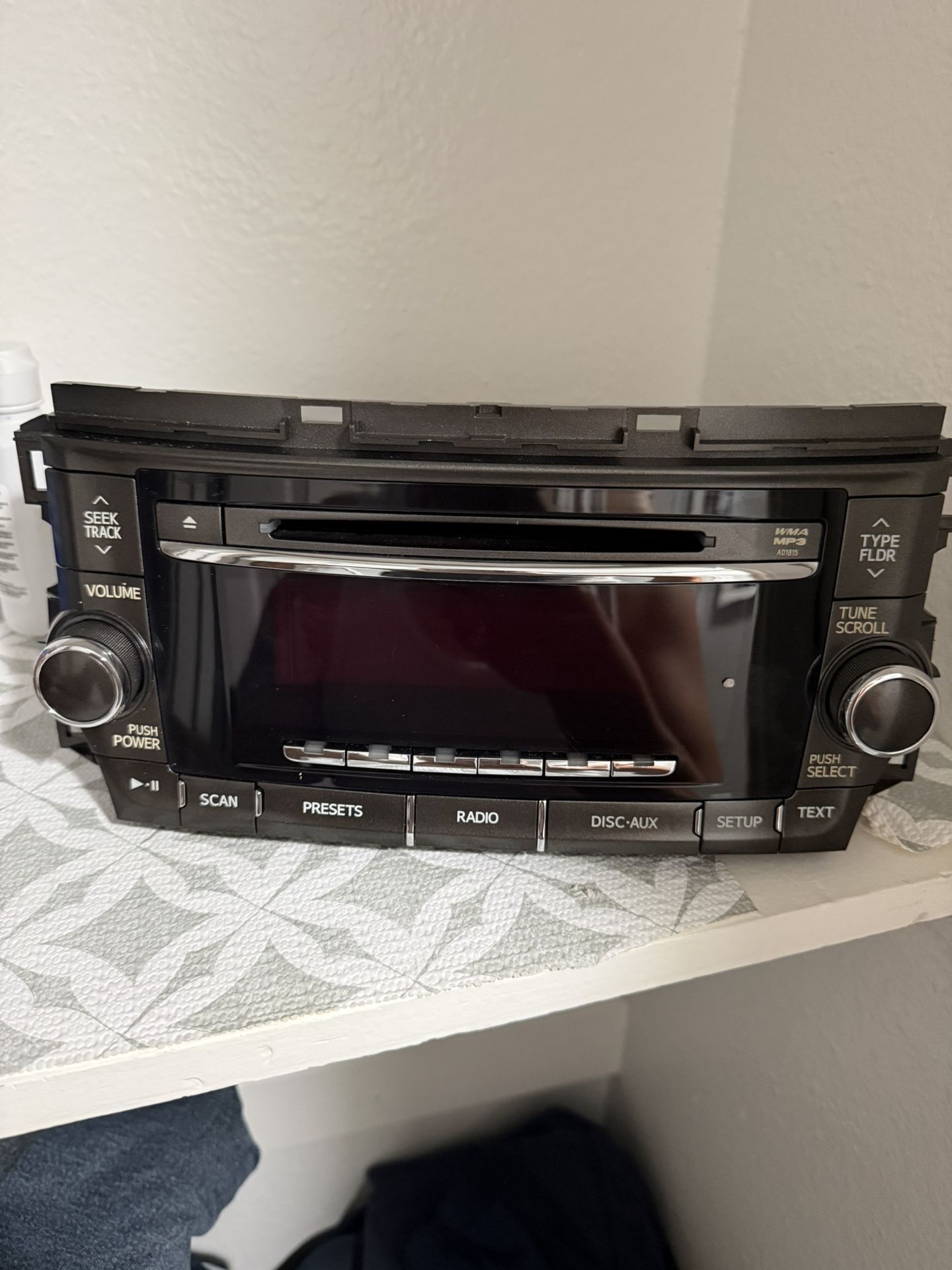 Toyota Avalon Radio