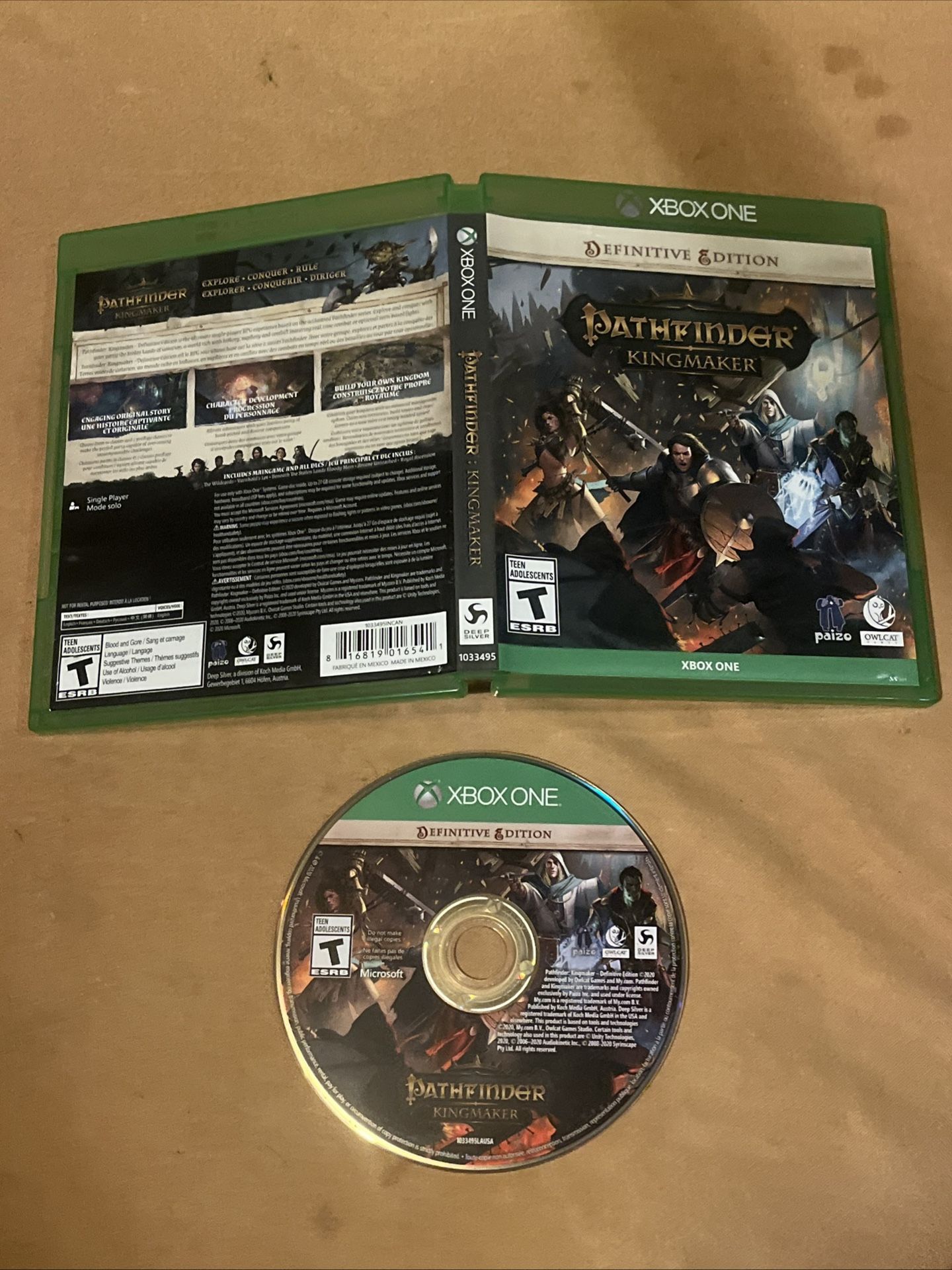 Pathfinder: Kingmaker Definitive Edition For Xbox One