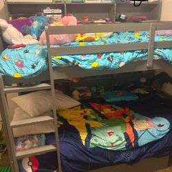 Dark Grey bunk Bed