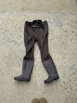 Dark Lightning Fishing Wader, Brown