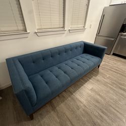 TOV Blue Sofa