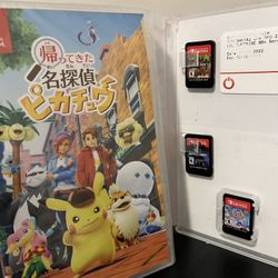 4 Sealed Nintendo And 3 Loose Switch Games 