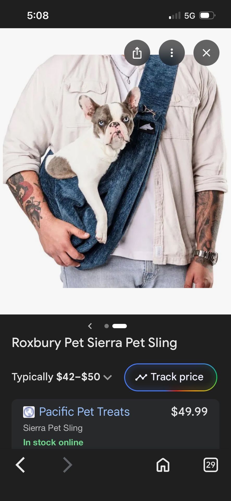 Roxbury Pet Sling