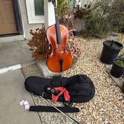 Great   😊. Wooden Italian Cello.   1/2