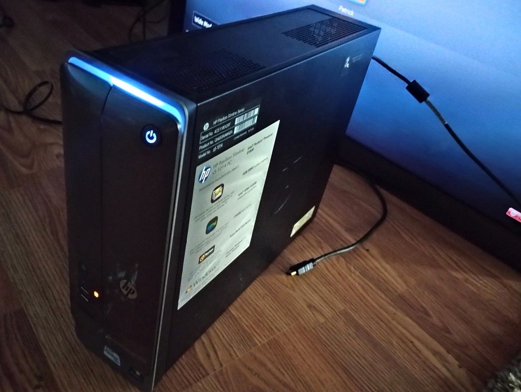 HP Pavilion Slimline s5-1014 Pentium D E5800 @ 3.20GHz / 4GB / 750GB