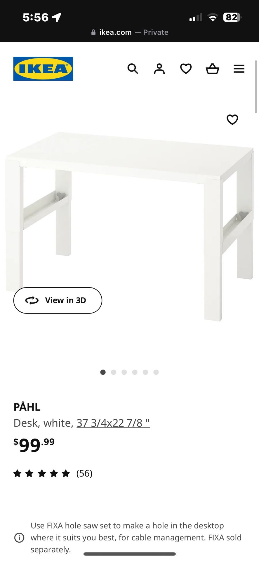 IKEA Kids Desk With Chair 