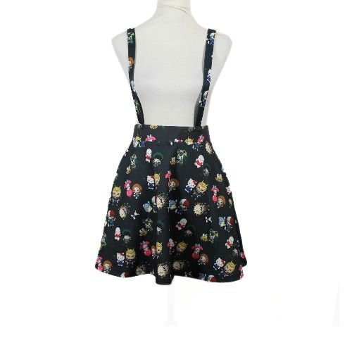 My Hero Academia Hello Kitty Suspender Skirt Size Medium
