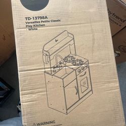 White Unisex Kitchen Playset 