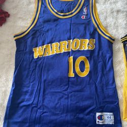 Golden State Warriors Tim Hardaway Jersey Size 44