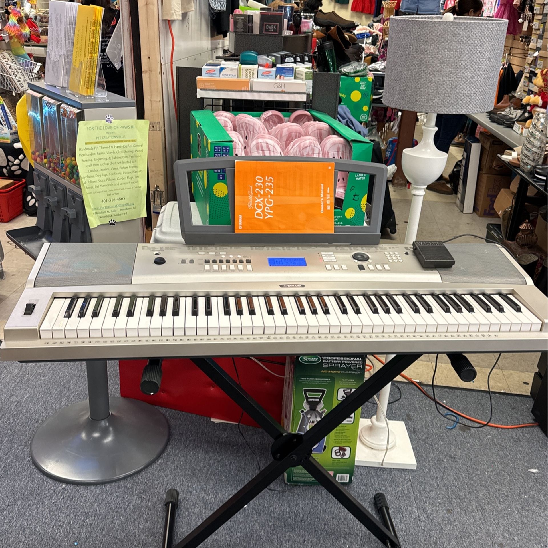 Yamaha Dg230 Ypg235