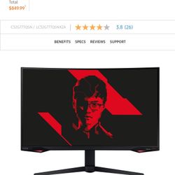 Samsung G7 T1 1400p 240hz limited edition faker gaming monitor