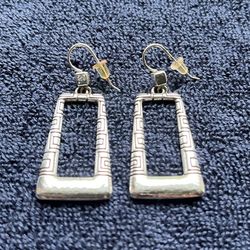 Brighton Geometric Pierced Hook Drop Dangle Earrings