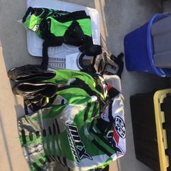 Motorcross Gear For Kid Or Young Adult