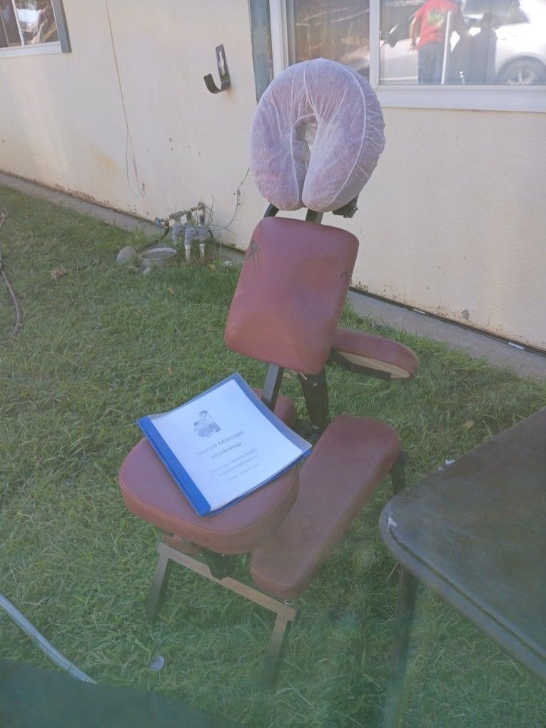 Seated Massage Chair