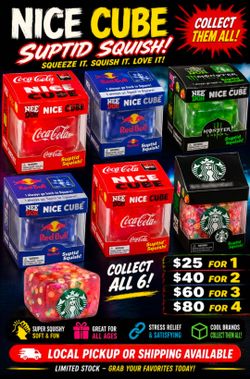 🧊 NICE CUBE SQUISHIES ARE HERE! 🧊
