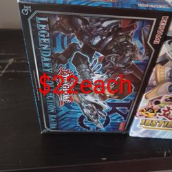 Yugioh Legendary Collection  And Yugioh Justice Hunters