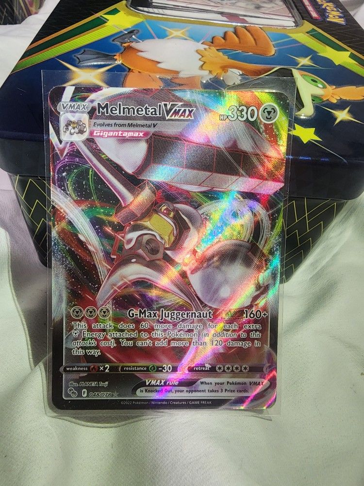 melmetal vmax pokemon card Pokémon Melmetal VMAX 048/078 Pokémon GO