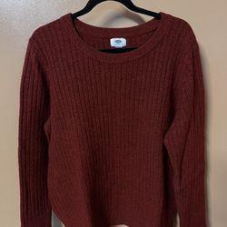 Orange Women’s Fleece Sweater 