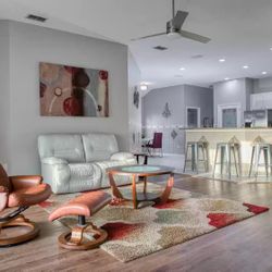 Leather Sofa/Various Furniture 