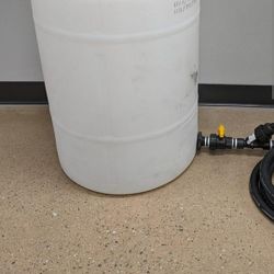 Pressure Washer Drum Set Up Or Rain Barrel Set Ups