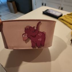 Metal Basket Pink