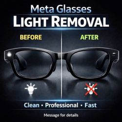 Meta Glasses Light Removal