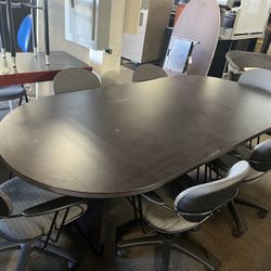 Conference Table With Chairs