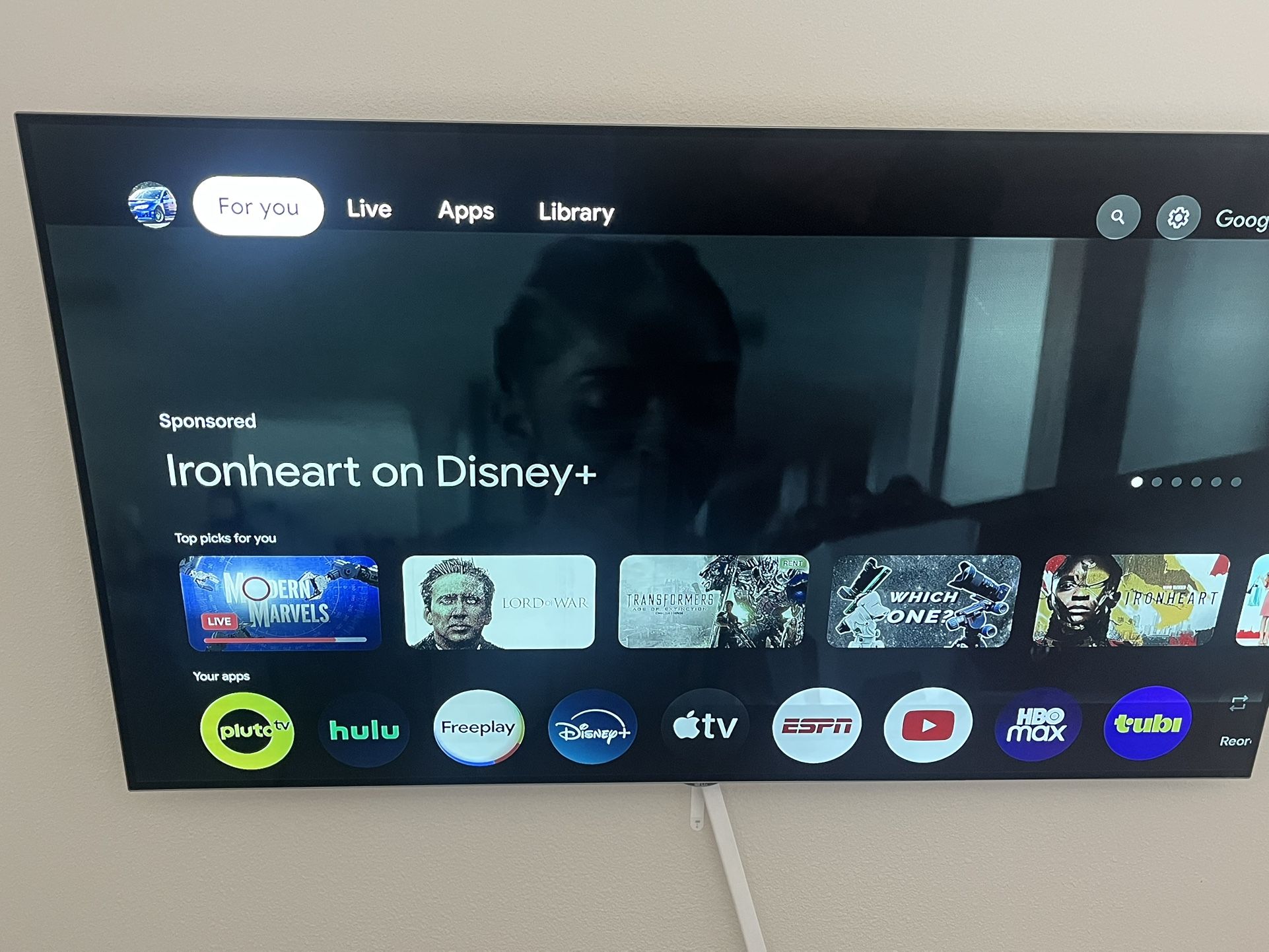 65” LG TV