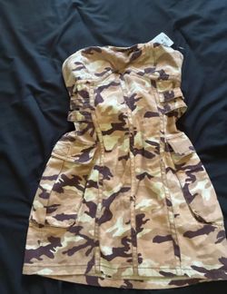 Forever 21 Camo Mini Dress!