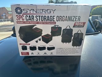 Synergy 3-Piece Car Storage Organizer Set