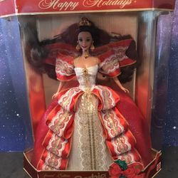 Happy Holidays Special Edition Barbie Doll. New Unopened. 1997 Mattel Toys. 5th in a Series.