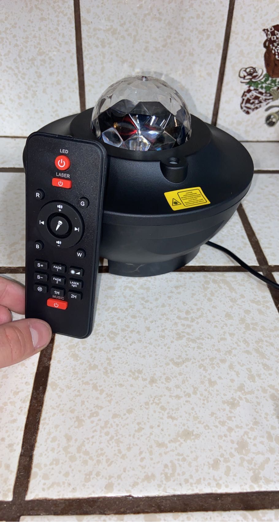 Star Projector With Bluetooth