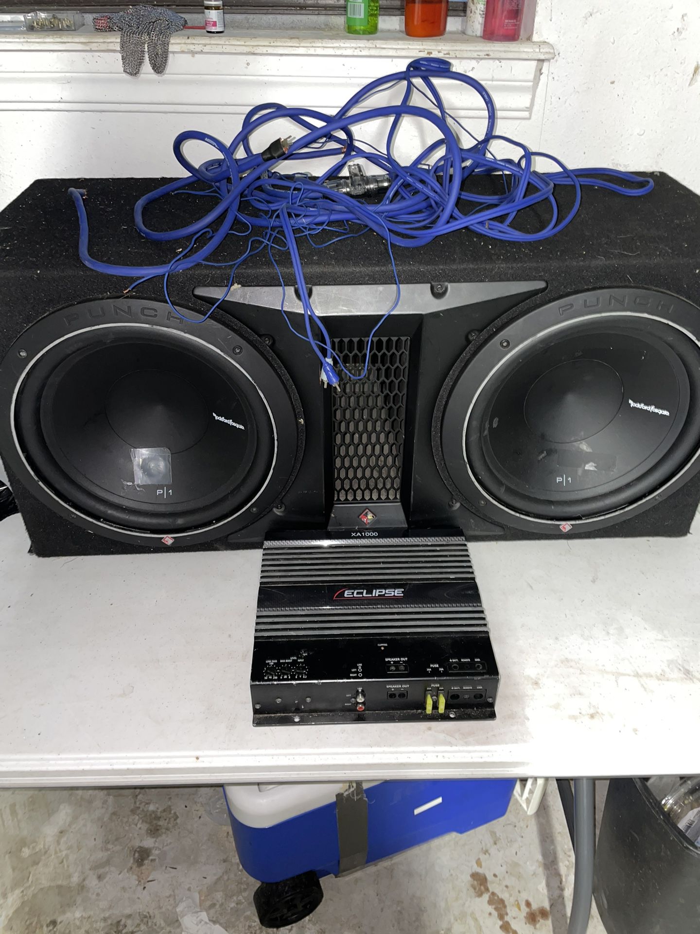 Subwoofer And Amp