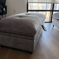 Love Seat O toman With Storage 