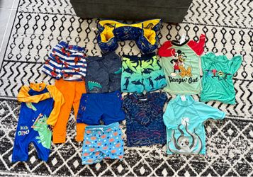 Toddler Boys’ Swimwear Bundle - Size 3T-4T