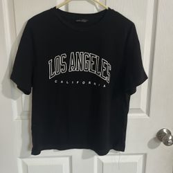 Los Ángeles T Shirt Blk Size Médium 