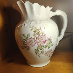 Vintage English Ironstone Pitcher 
