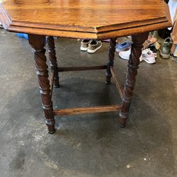 Solid wood table 
