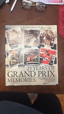 25 Years of Grand Prix Memories 1999 Program