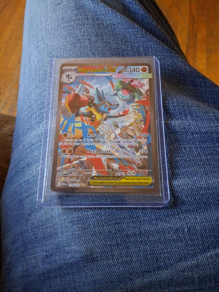 Mega Lucario EX 179/132 MEGA EVOLUTION
